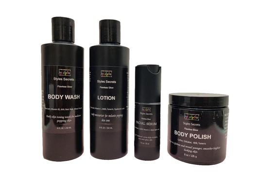 FLAWLESS GLOW FACE+BODY KIT