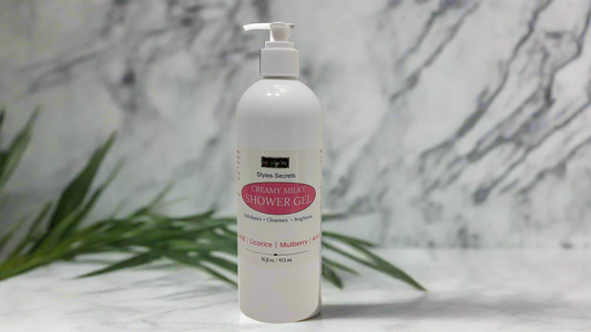 CREAMY MILKY BRIGHTENING SHOWER GEL