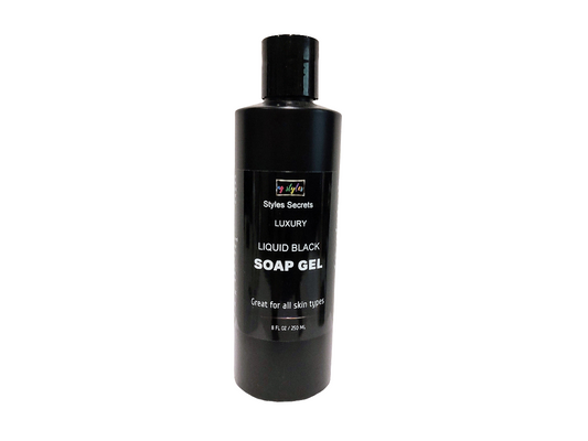LUXURY LIQUID BLACK SOAP GEL