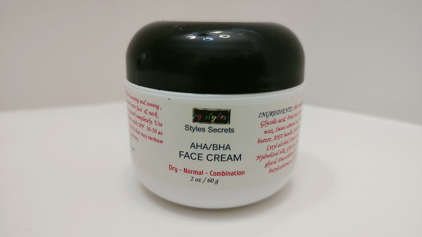 AHA/BHA FACE CREAM