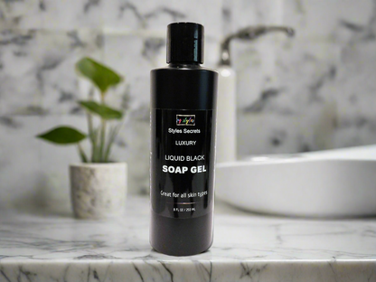 LUXURY LIQUID BLACK SOAP GEL