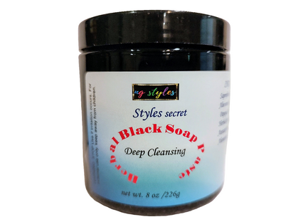 AFRICAN HERBAL BLACK SOAP PASTE